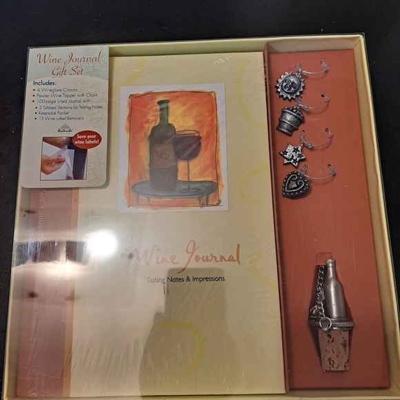 NIB Houdini Lever Corkscrew & Wine Journal Gift Set - Picture 3 of 9